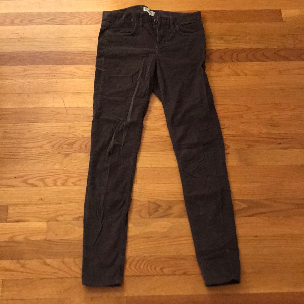 Size 27 Barely Worn Gray Corduroys